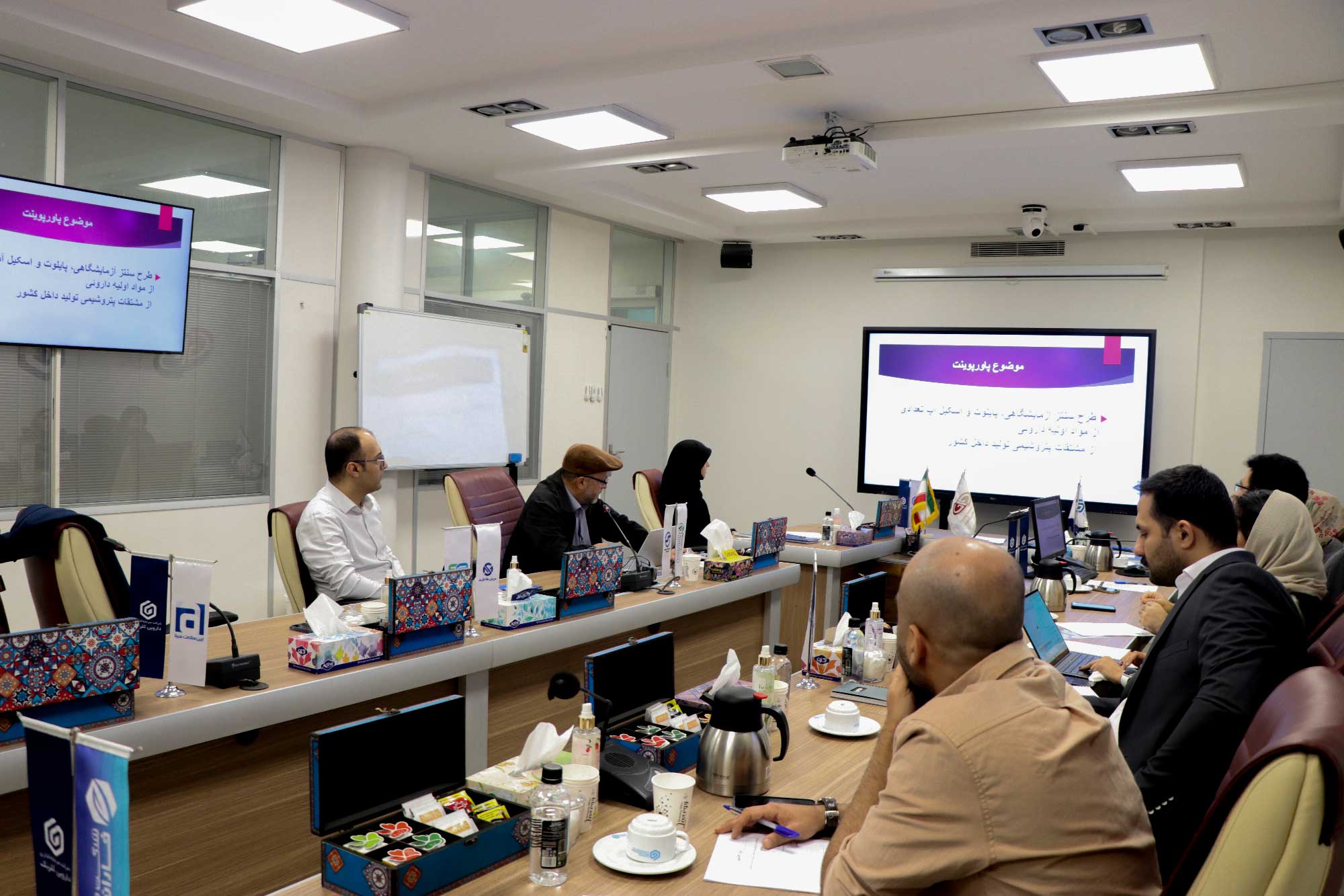 ارزیابی ۹ طرح نوآور در حوزه دارو و سلامت در مرکز نوآوری گروه سرمایه گذاری دارویی گلرنگ برای جذب سرمایه و مشارکت